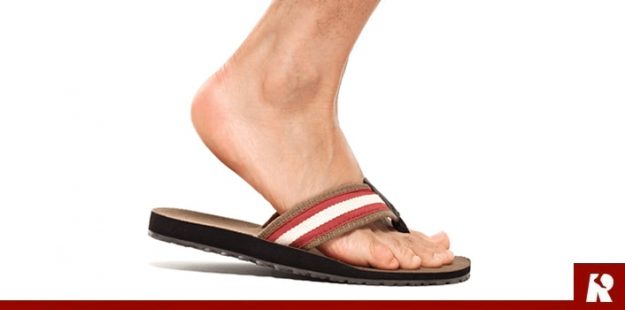 flip flops for foot pain